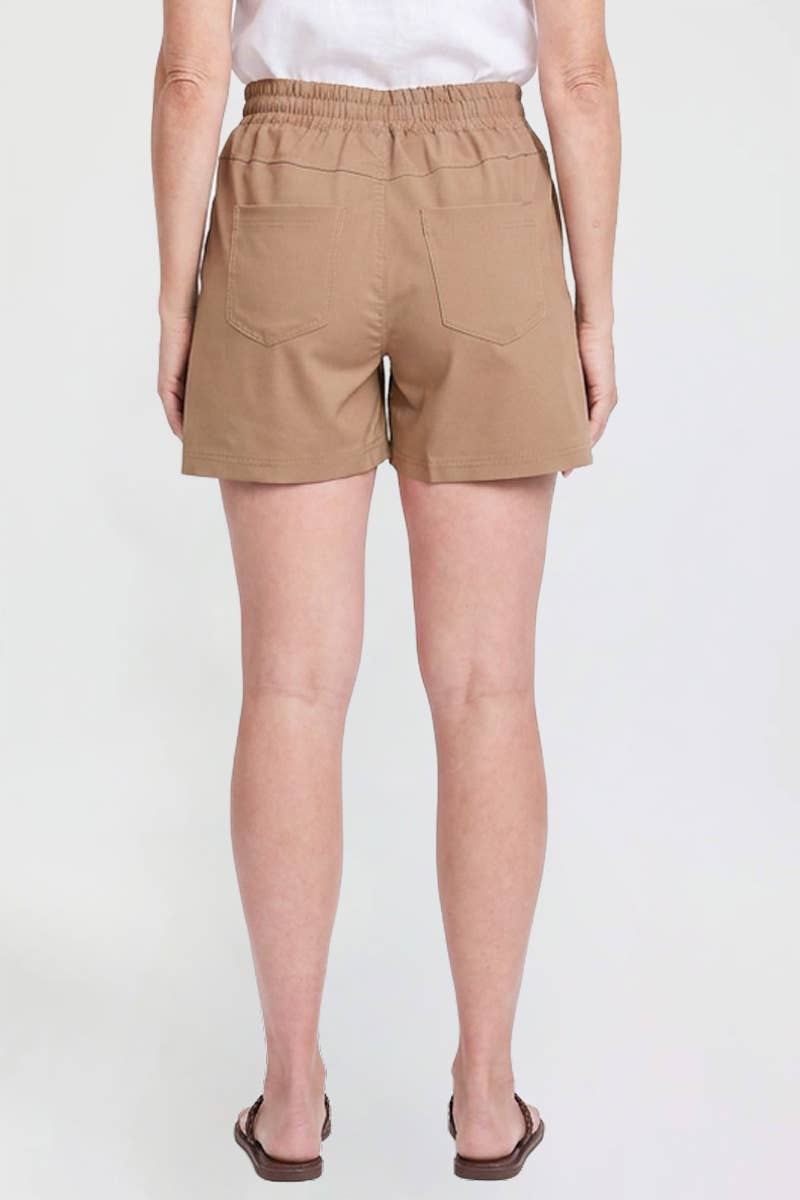 Elastic Waist Shorts