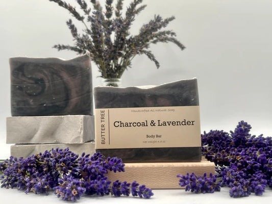 Charcoal & Lavender | Body Bar