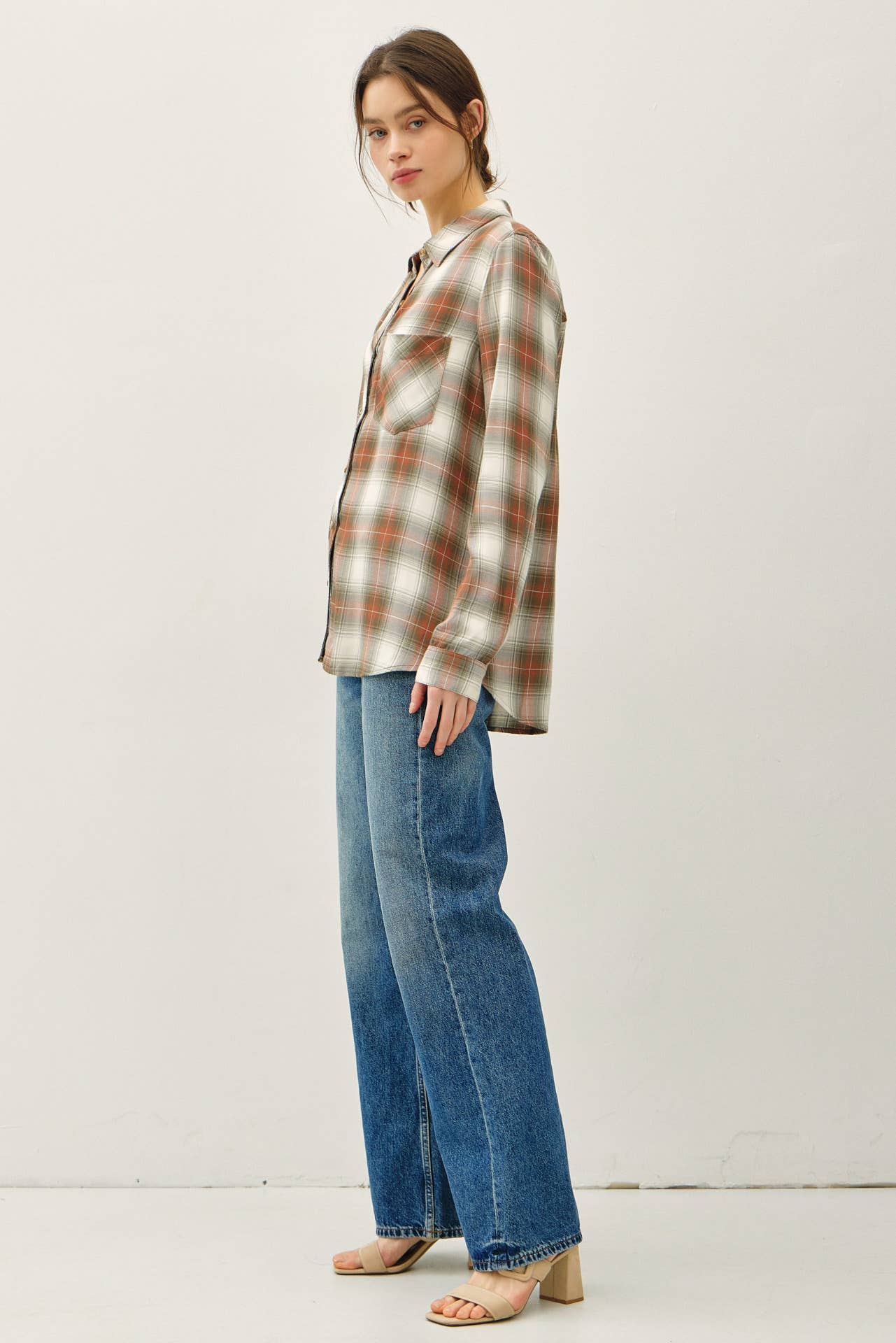 Plaid Button Down