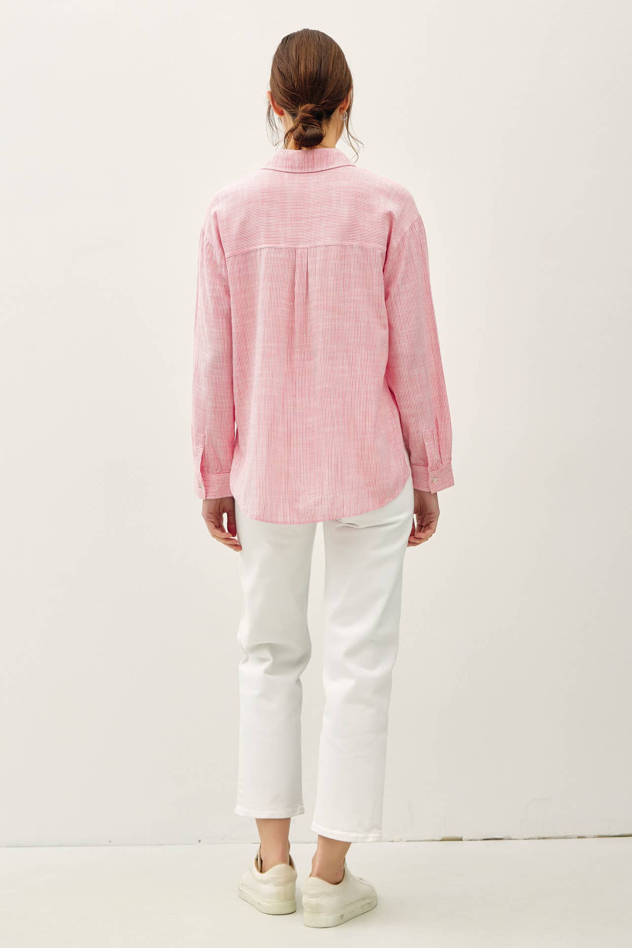 Pinstripe Button Down