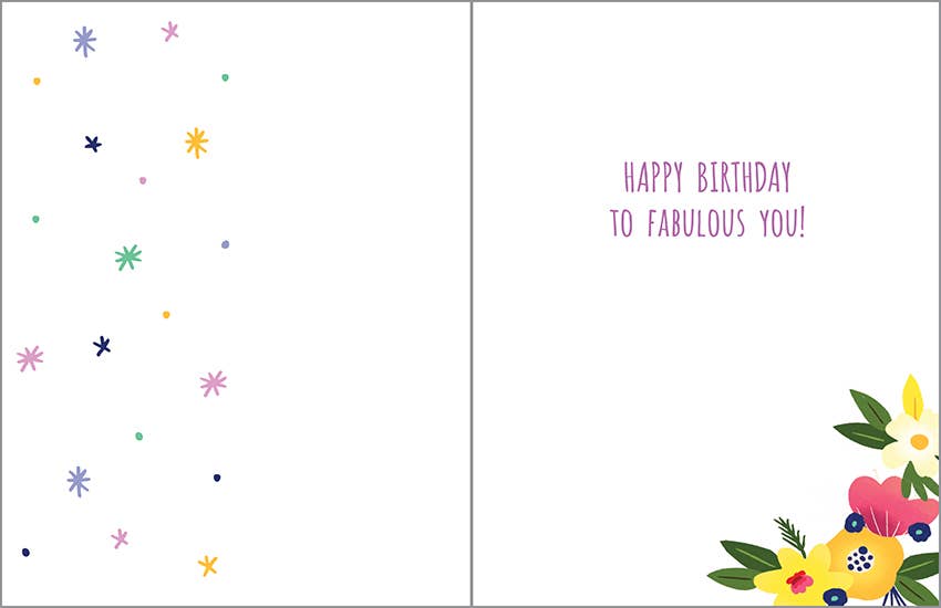 Birthday Card | Sunglasses Girl