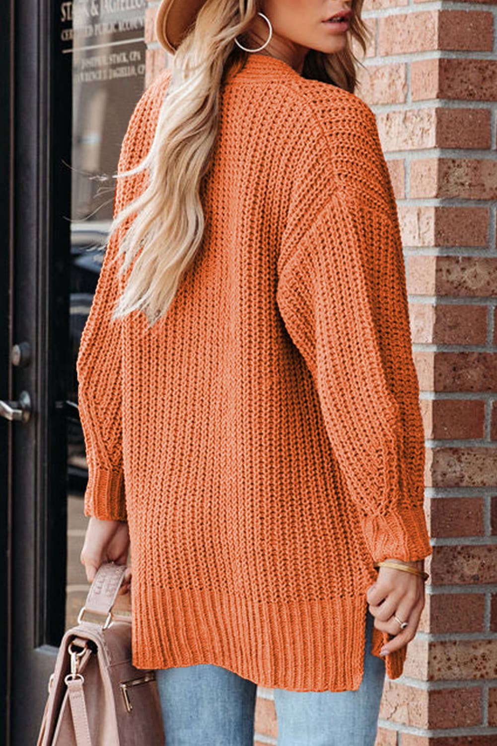 Chunky Cardigan Sweater