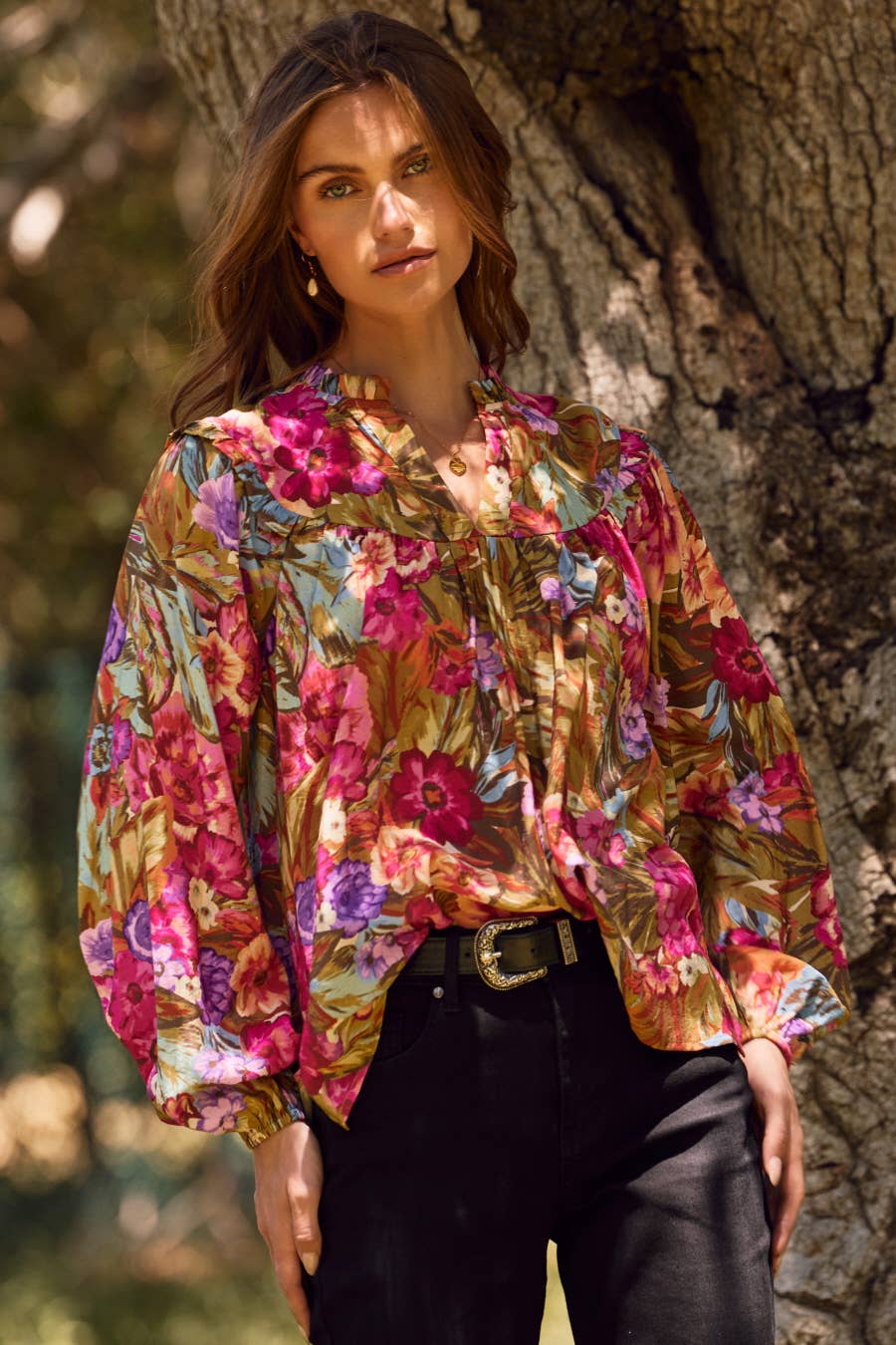 Floral Printed Blouse