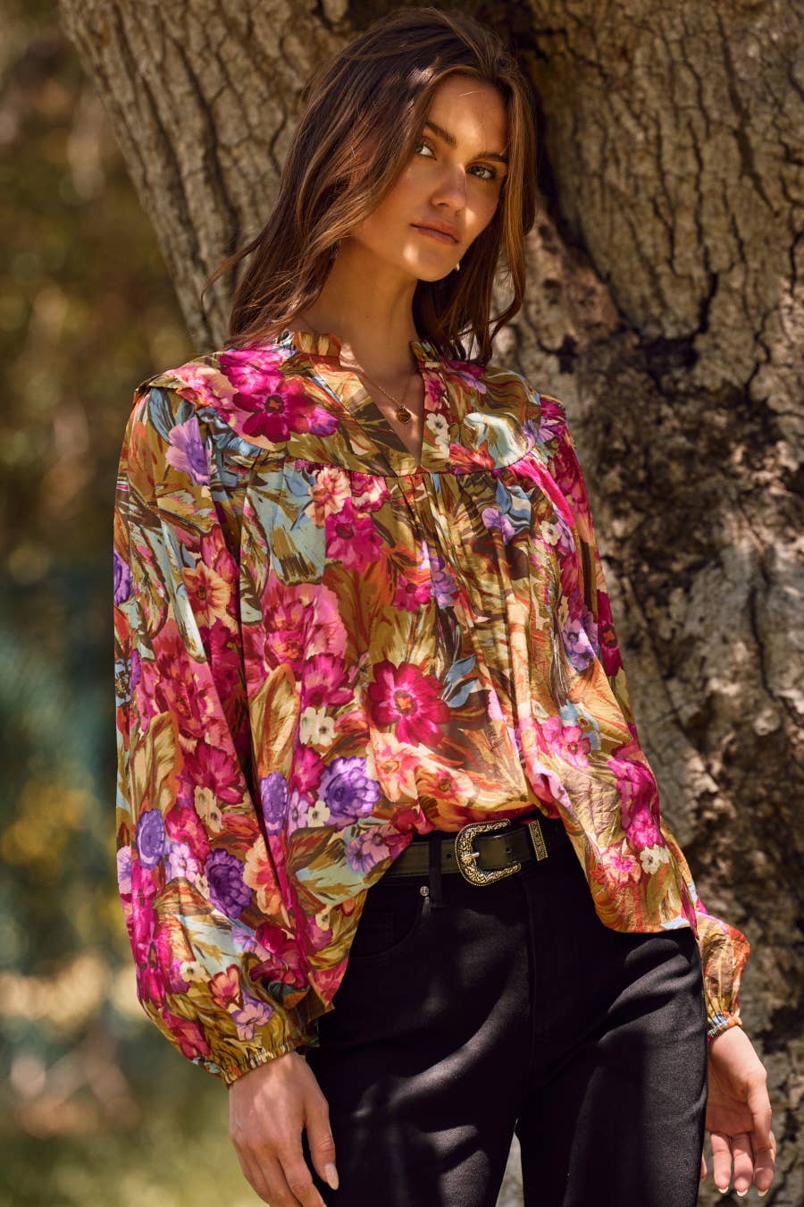 Floral Printed Blouse