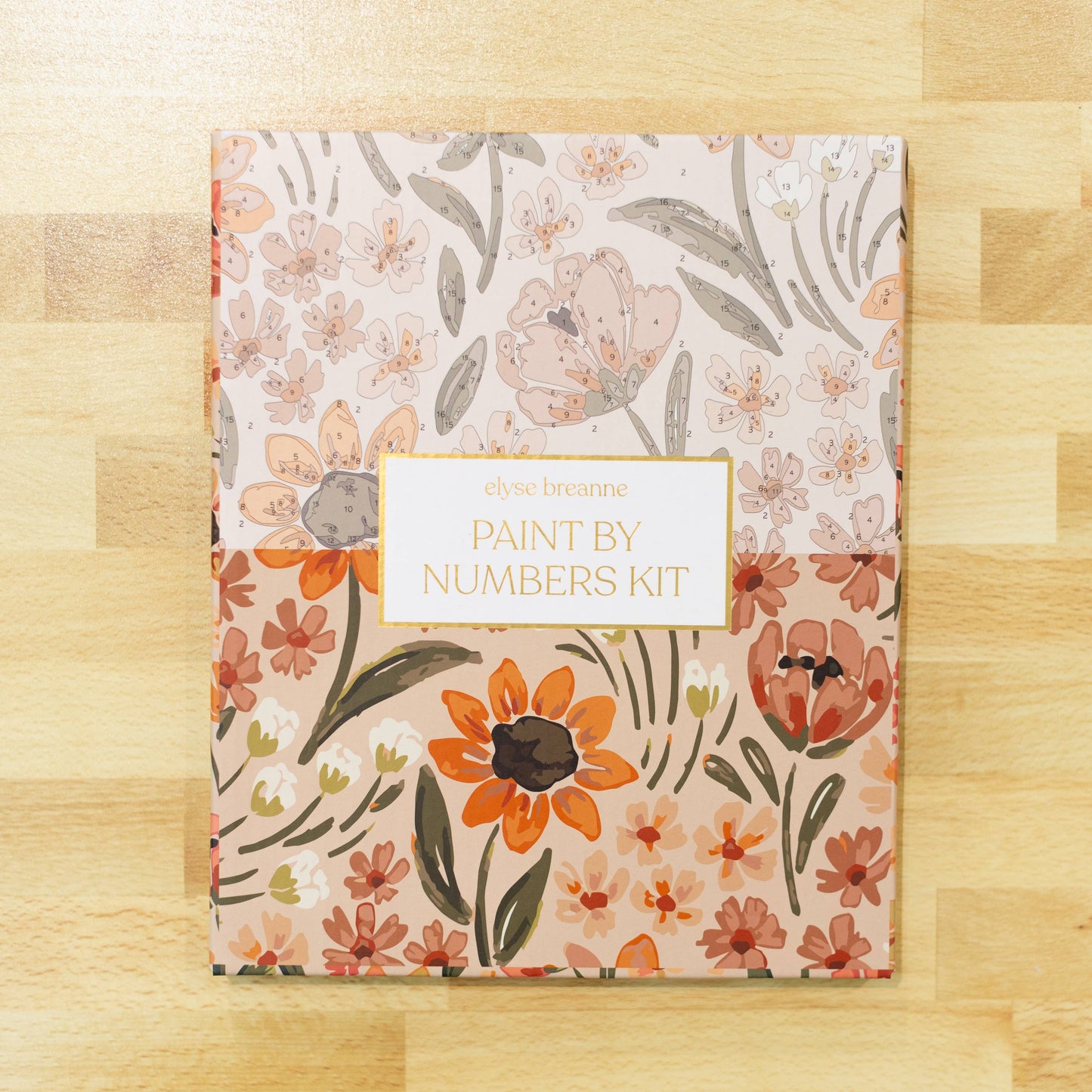 Paint By Number Kit | Sunny Poppies