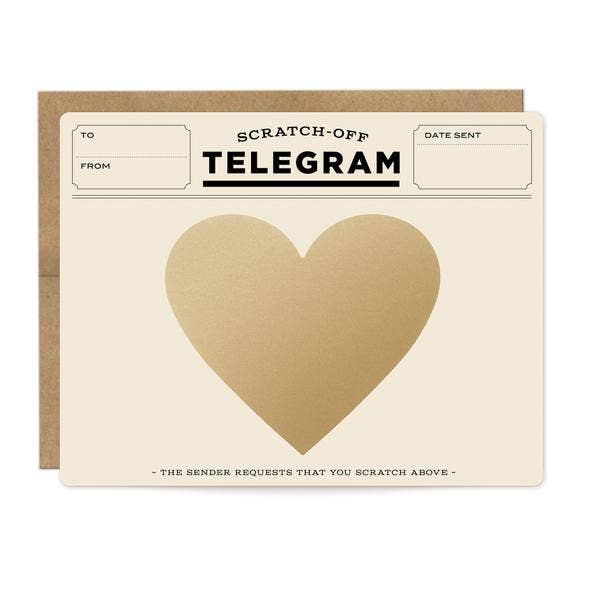Scratch-off Card | Classic Telegram