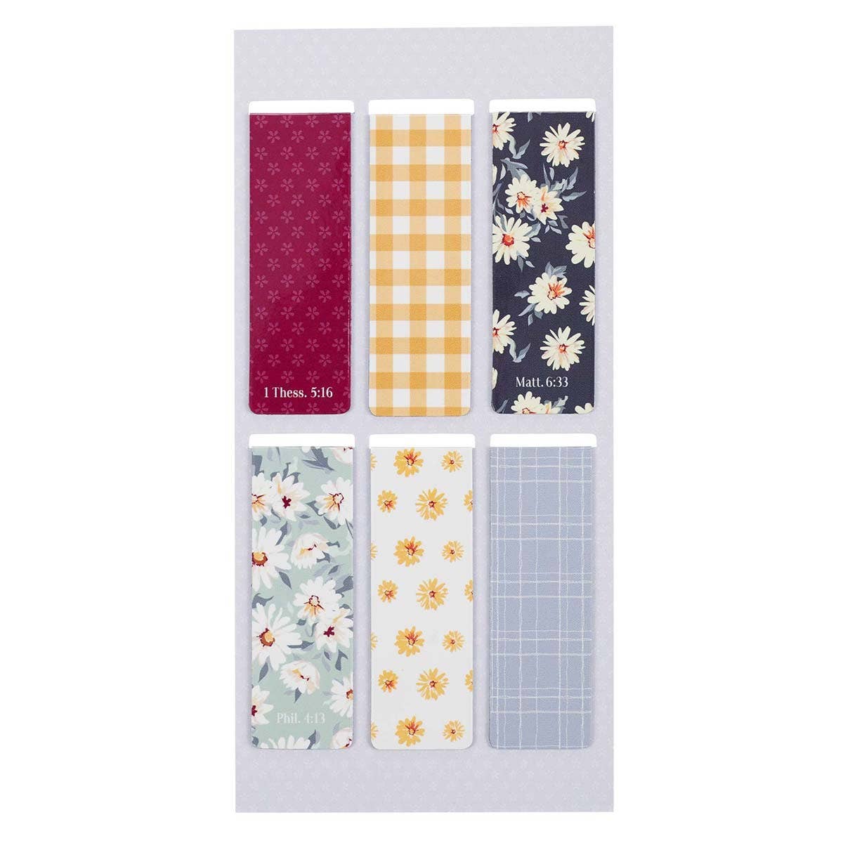 Magnetic Bookmarks | Daisies