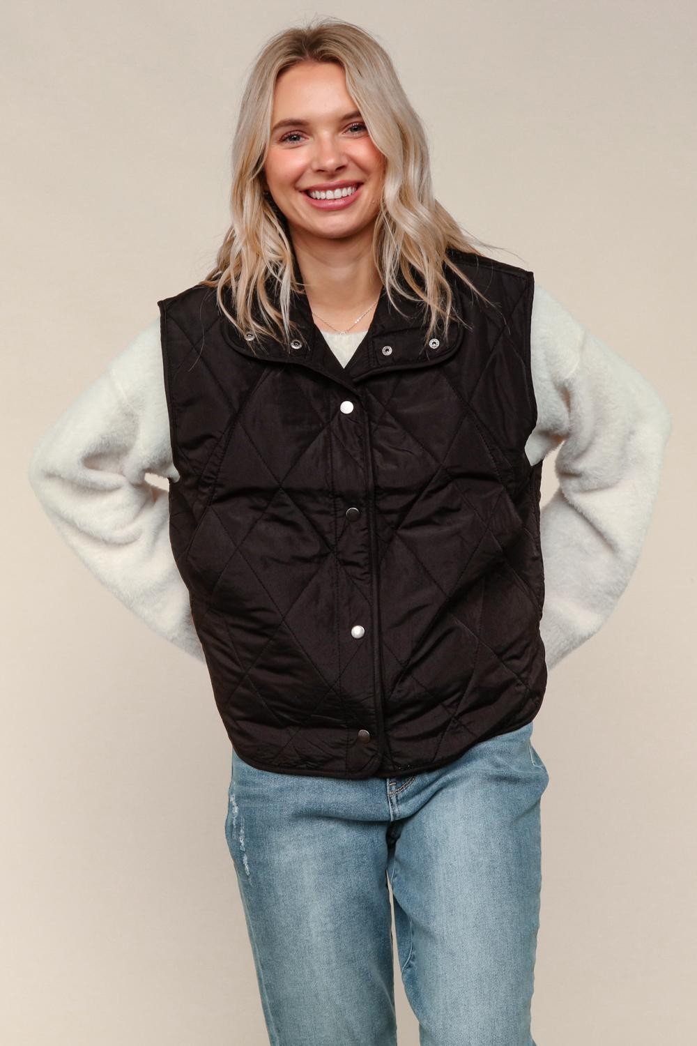 Quilted Puffer Vest