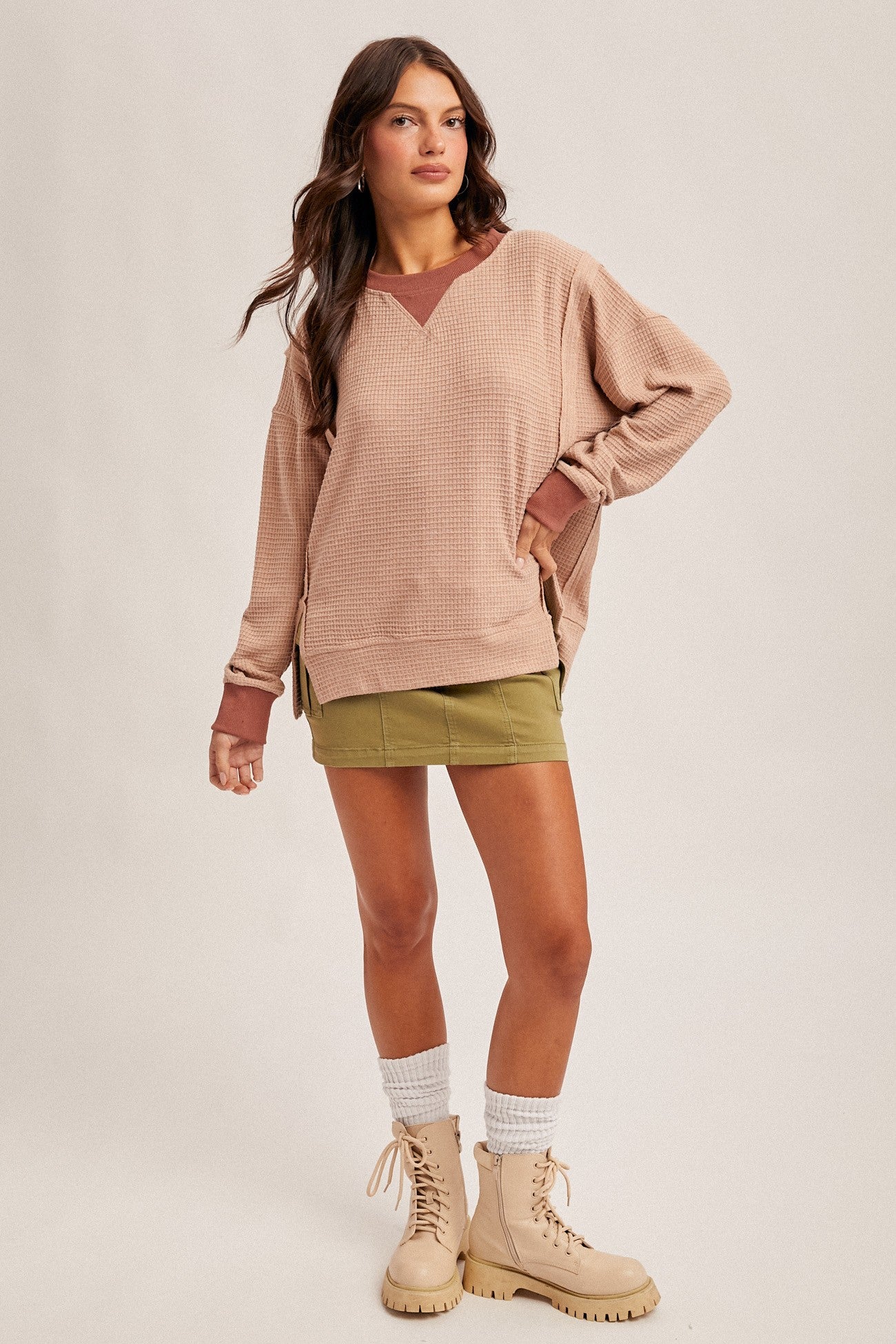 Brush Thermal Crew Neck Pullover