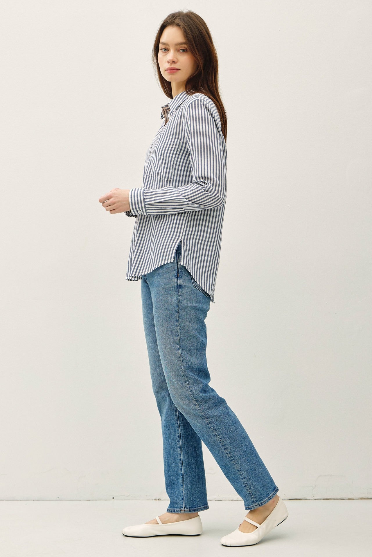 Striped Long Sleeve Shirt