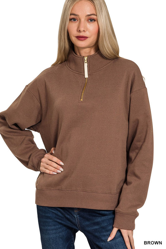 Half-Zip Sweatshirt