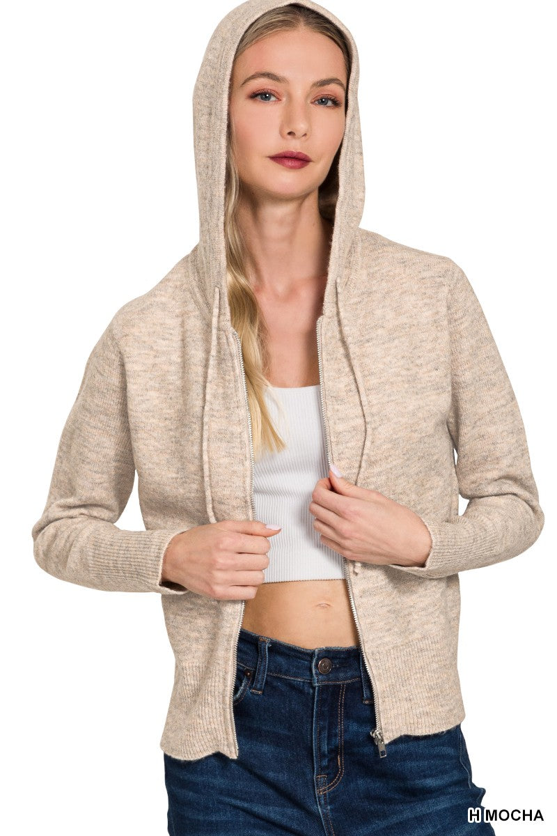 Zip Hoodie Sweater