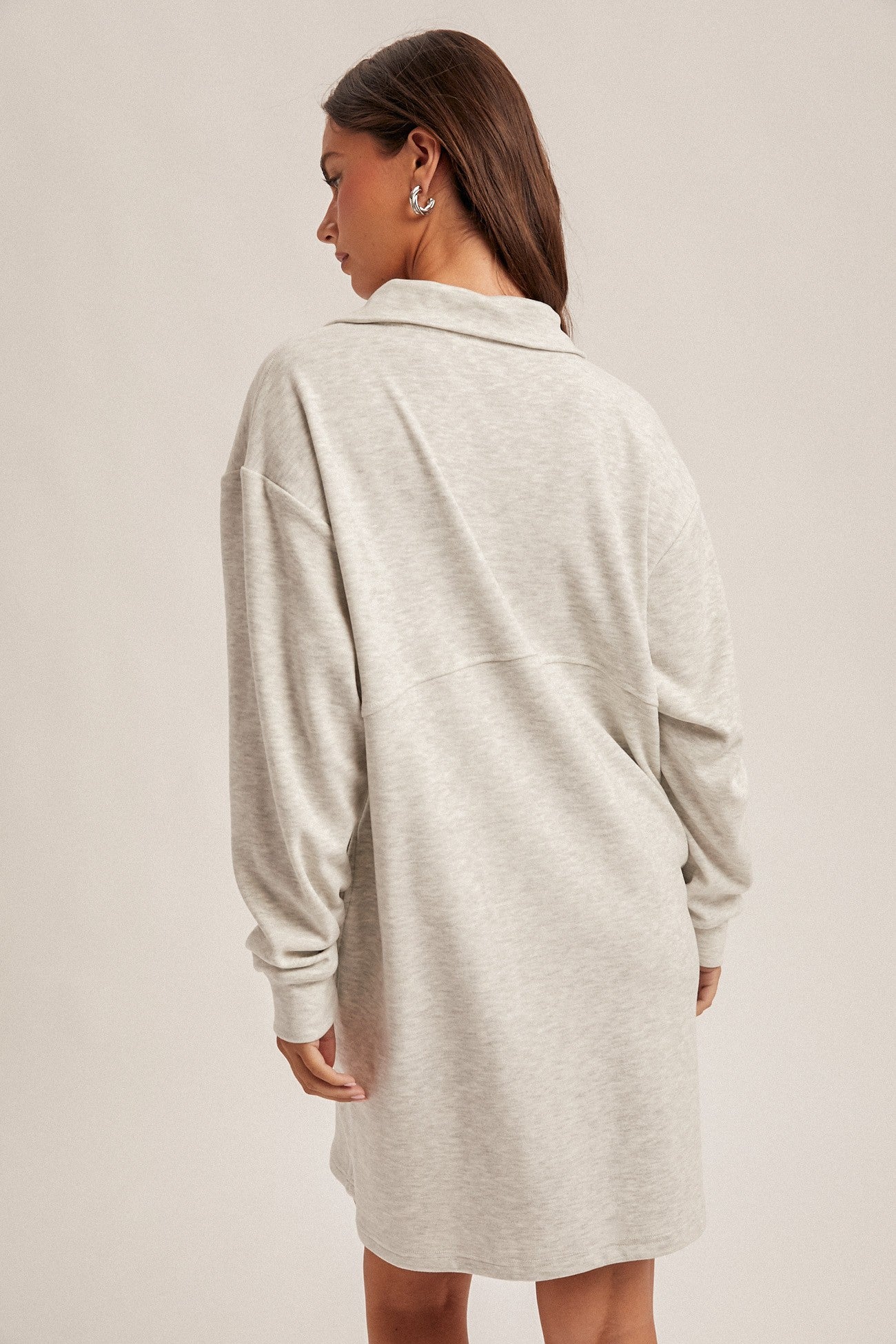 Brushed Lounge Sweatshirt Dress