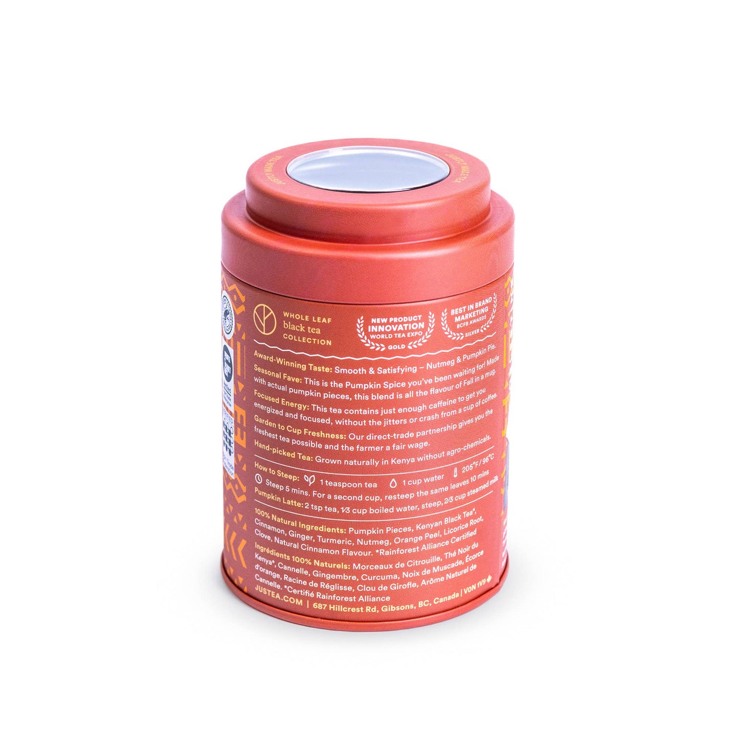 Tea Tin | Pumpkin Spice