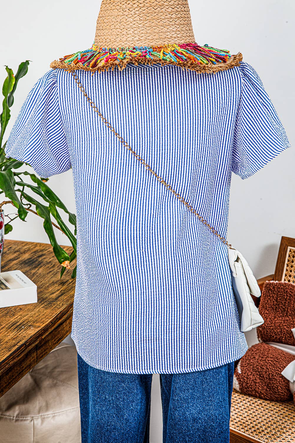 Striped Boho Blouse