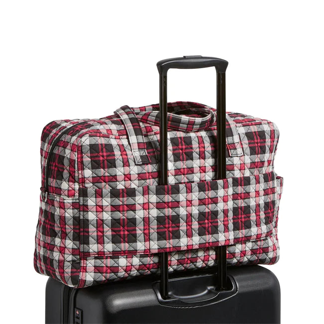 Weekender Travel Bag  |  Fireplace Plaid