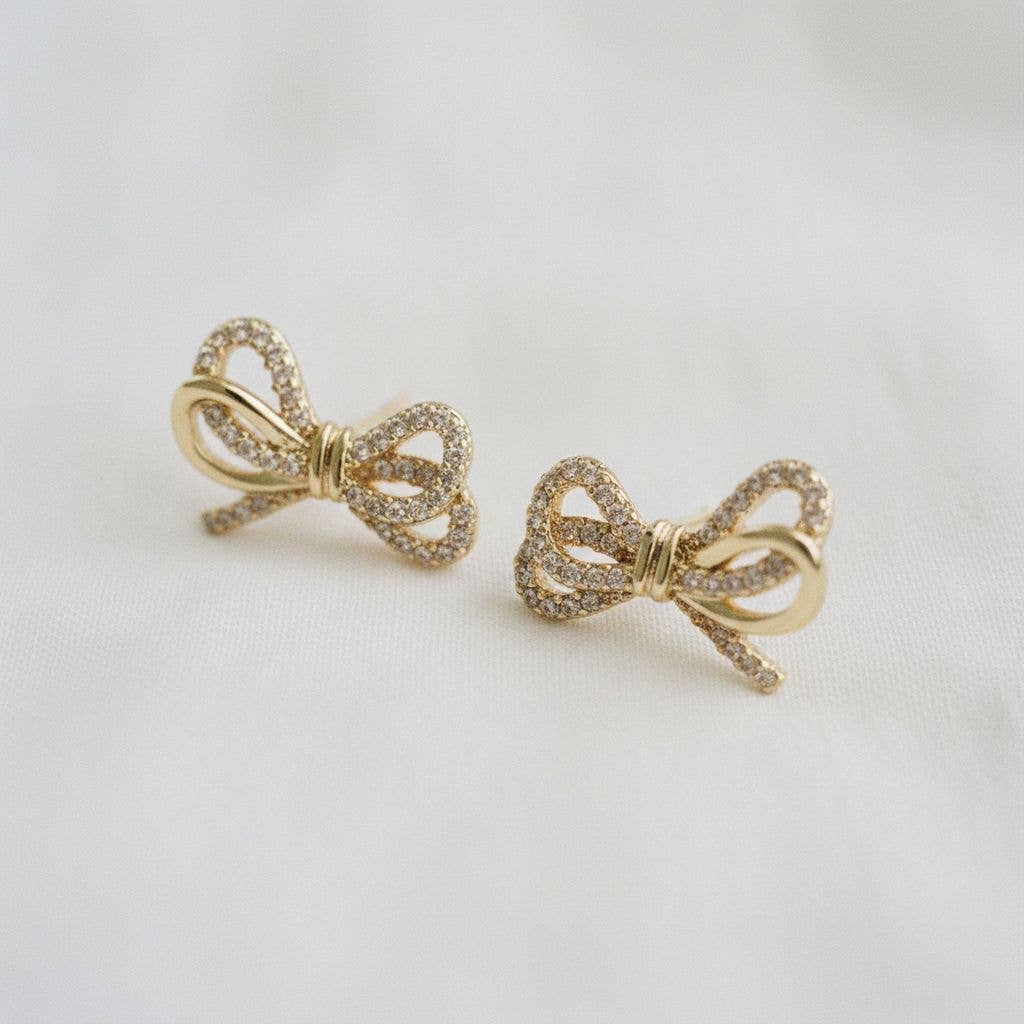 Bow Stud Earrings