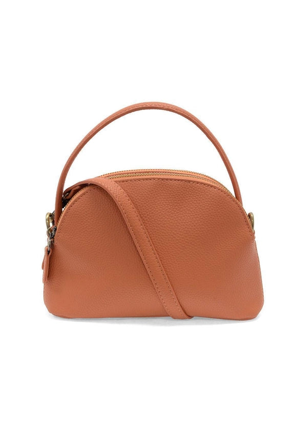 Larissa Double Zip Dome Crossbody
