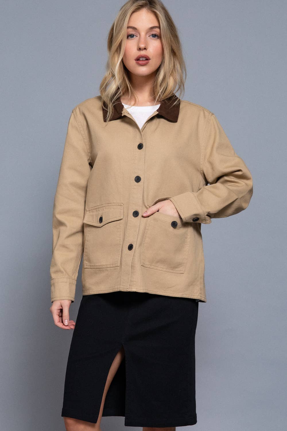 Cotton Twill Work Jacket