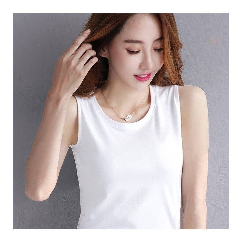 Sleeveless Camisole | White