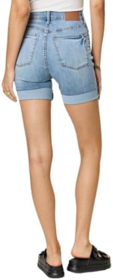 High Waist | Tummy Control Cool Denim Shorts