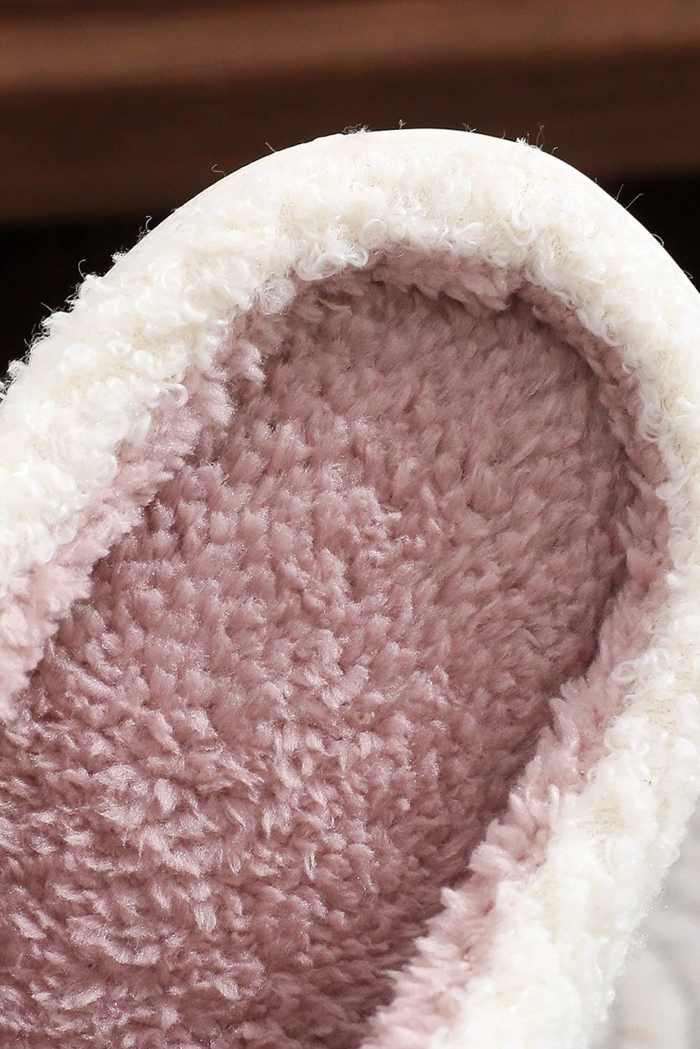 Pink Christmas Slippers