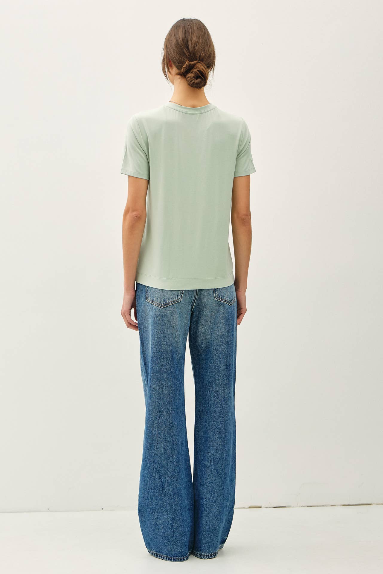 Bamboo Short Sleeve Tee | Spring Sage