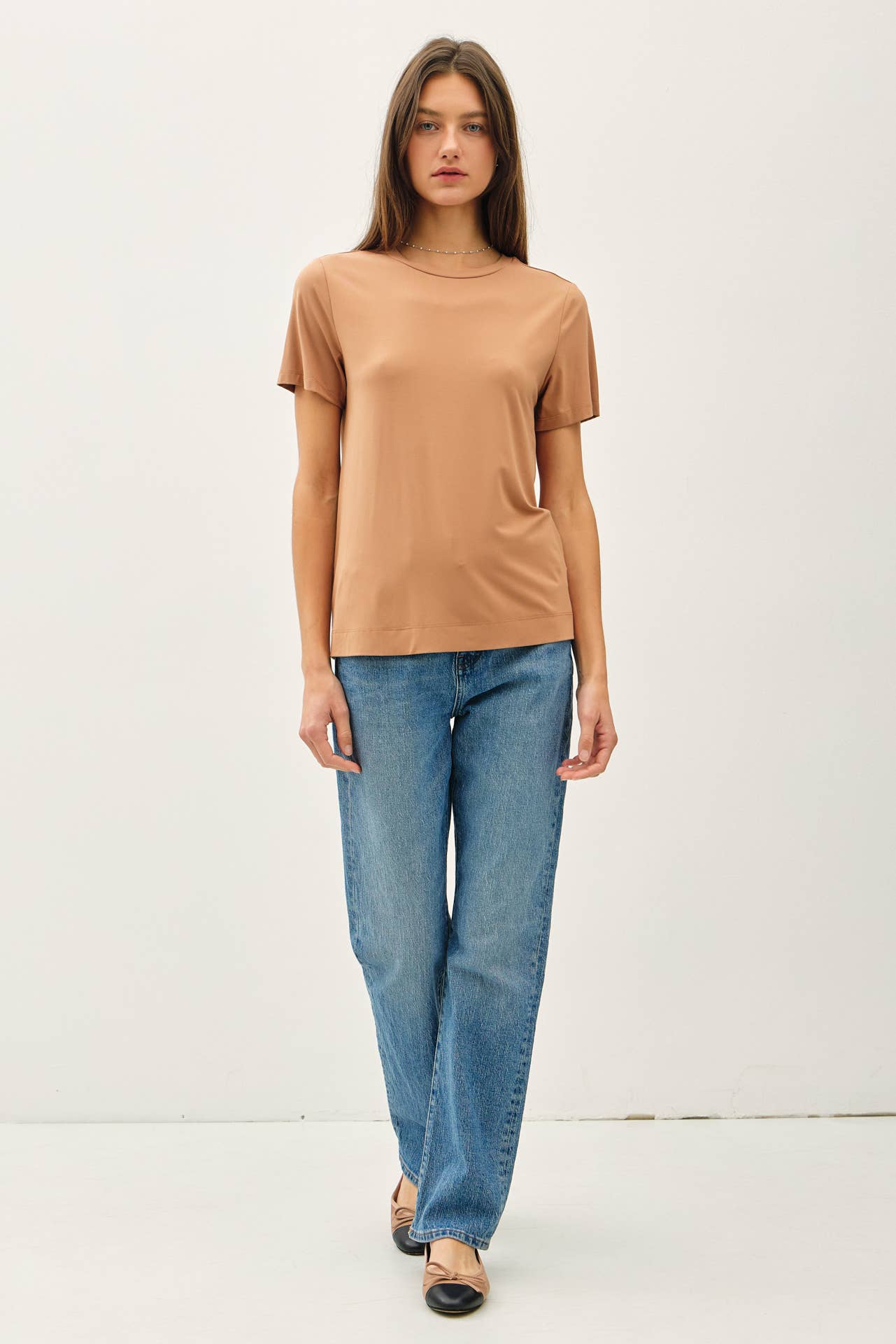 Bamboo Short Sleeve Tee | Cork