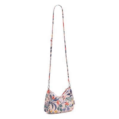 Frannie Mini Crescent Crossbody | Paradise Coral