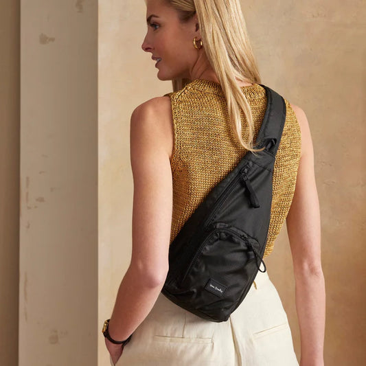 Mini Sling Backpack  |  Black