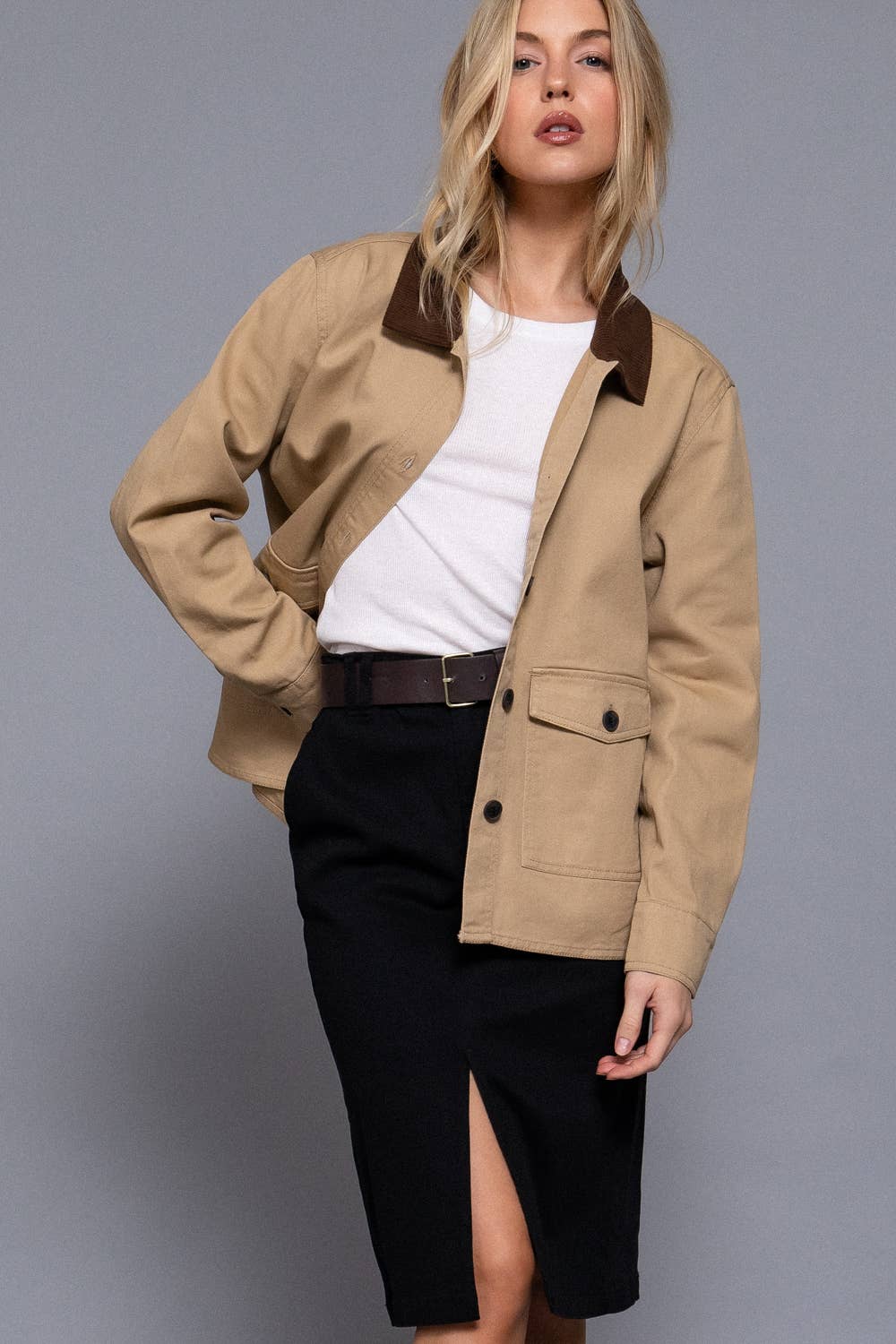 Cotton Twill Work Jacket