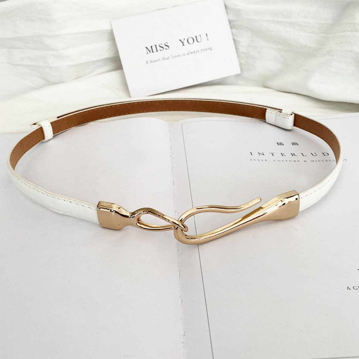 Thin Adjustable Belt
