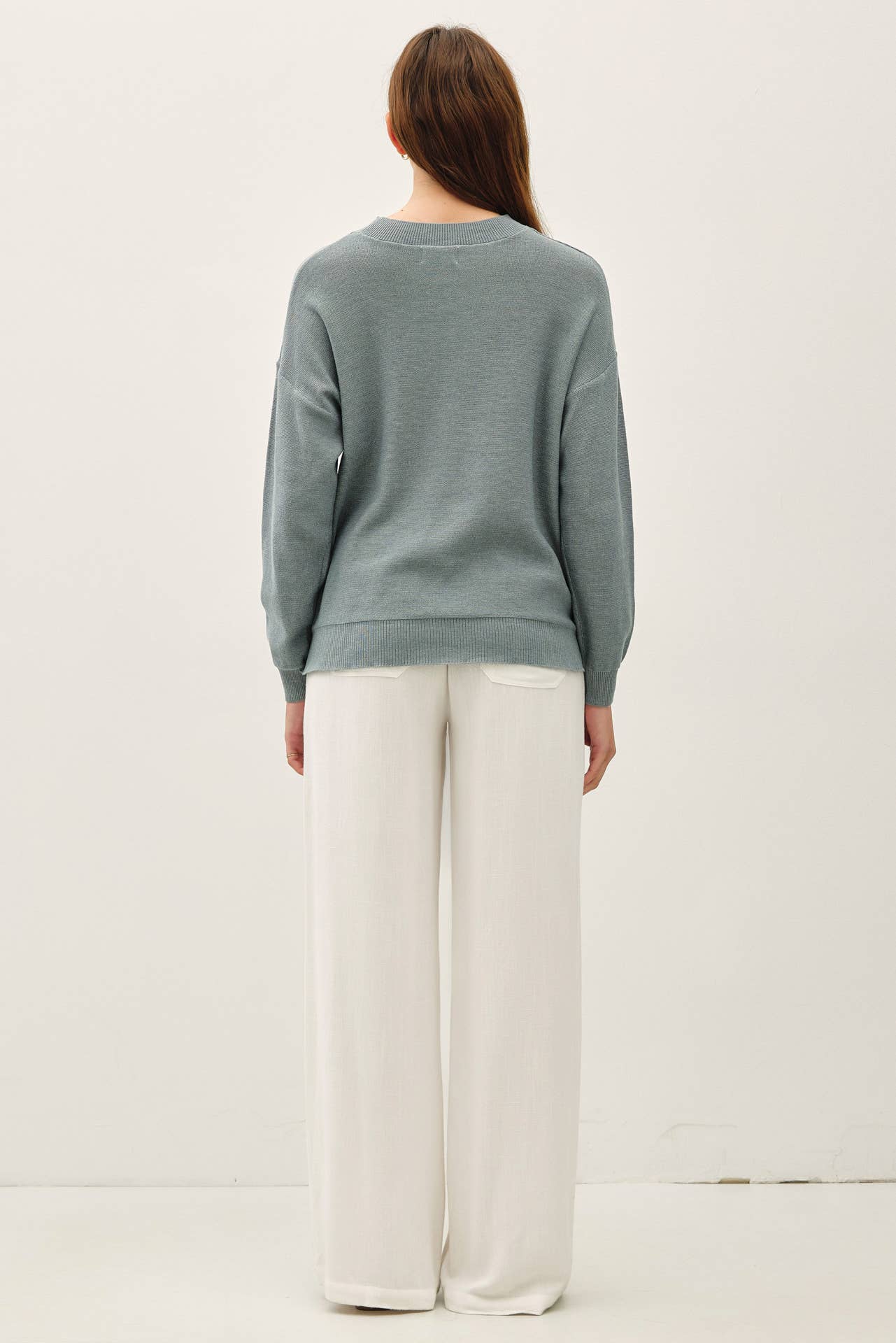 Drop Shoulder Sweater