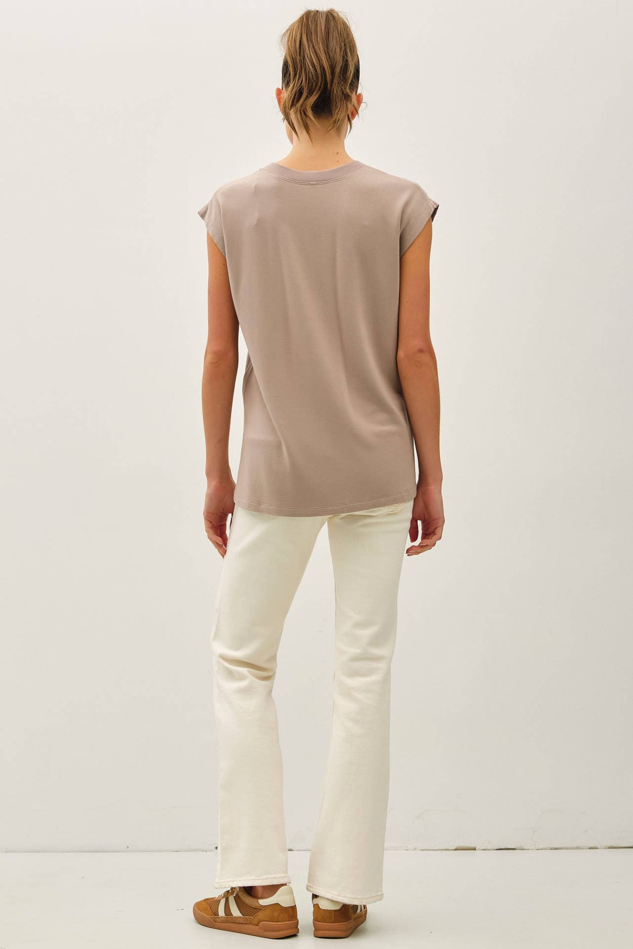 V-Neck Dolman Sleeve Top