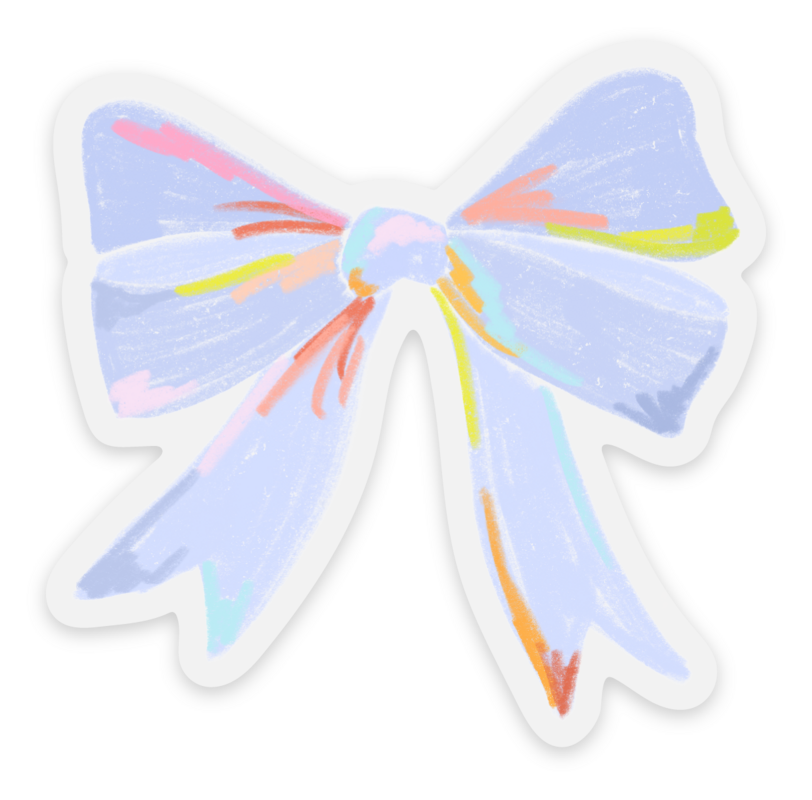 Sticker | Periwinkle Bow