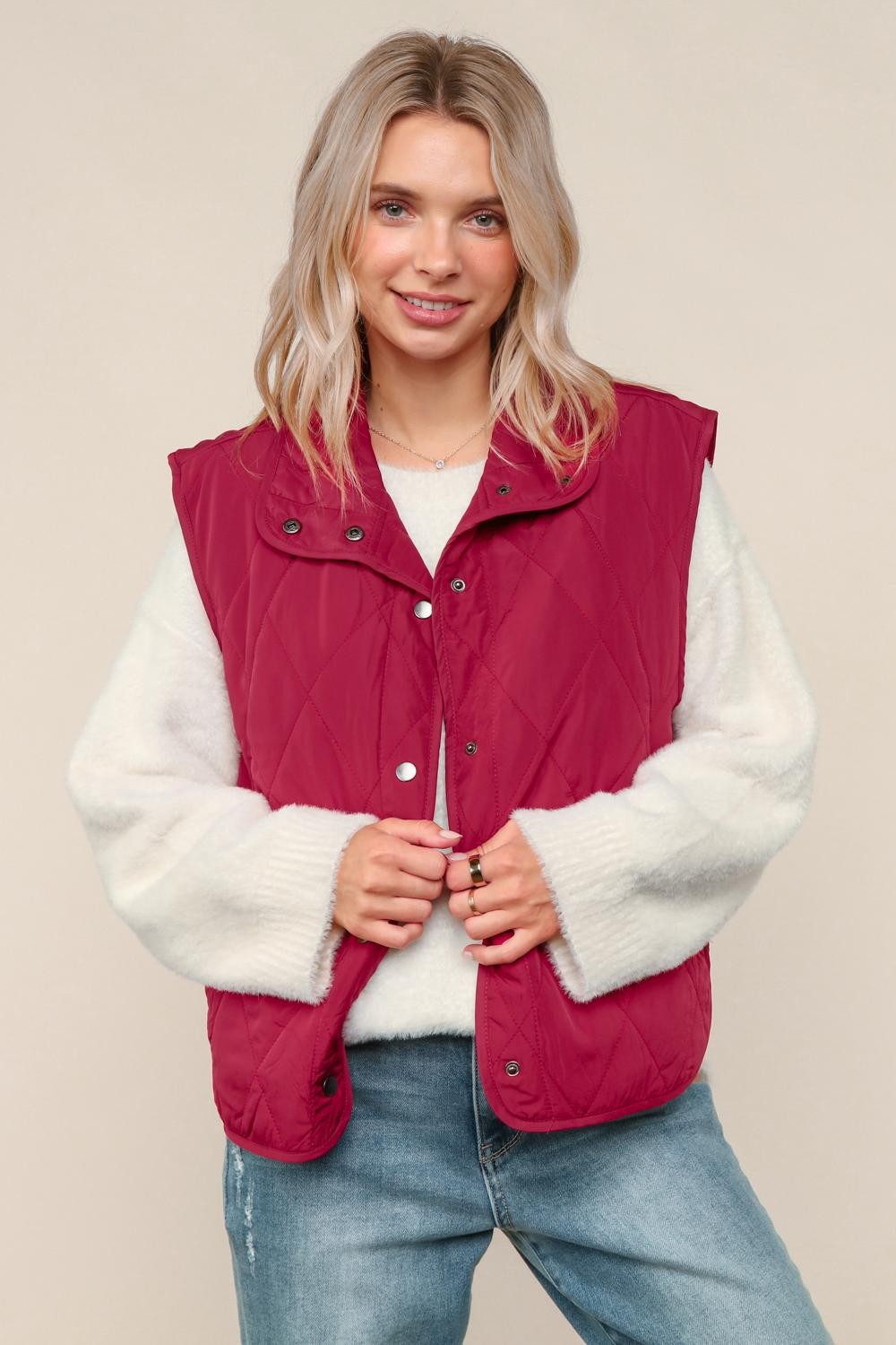 Quilted Puffer Vest