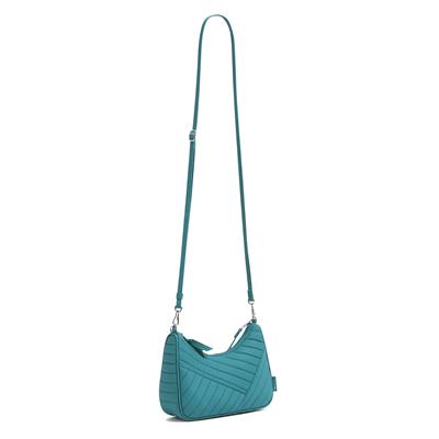 Frannie Mini Crescent Crossbody | Forever Green