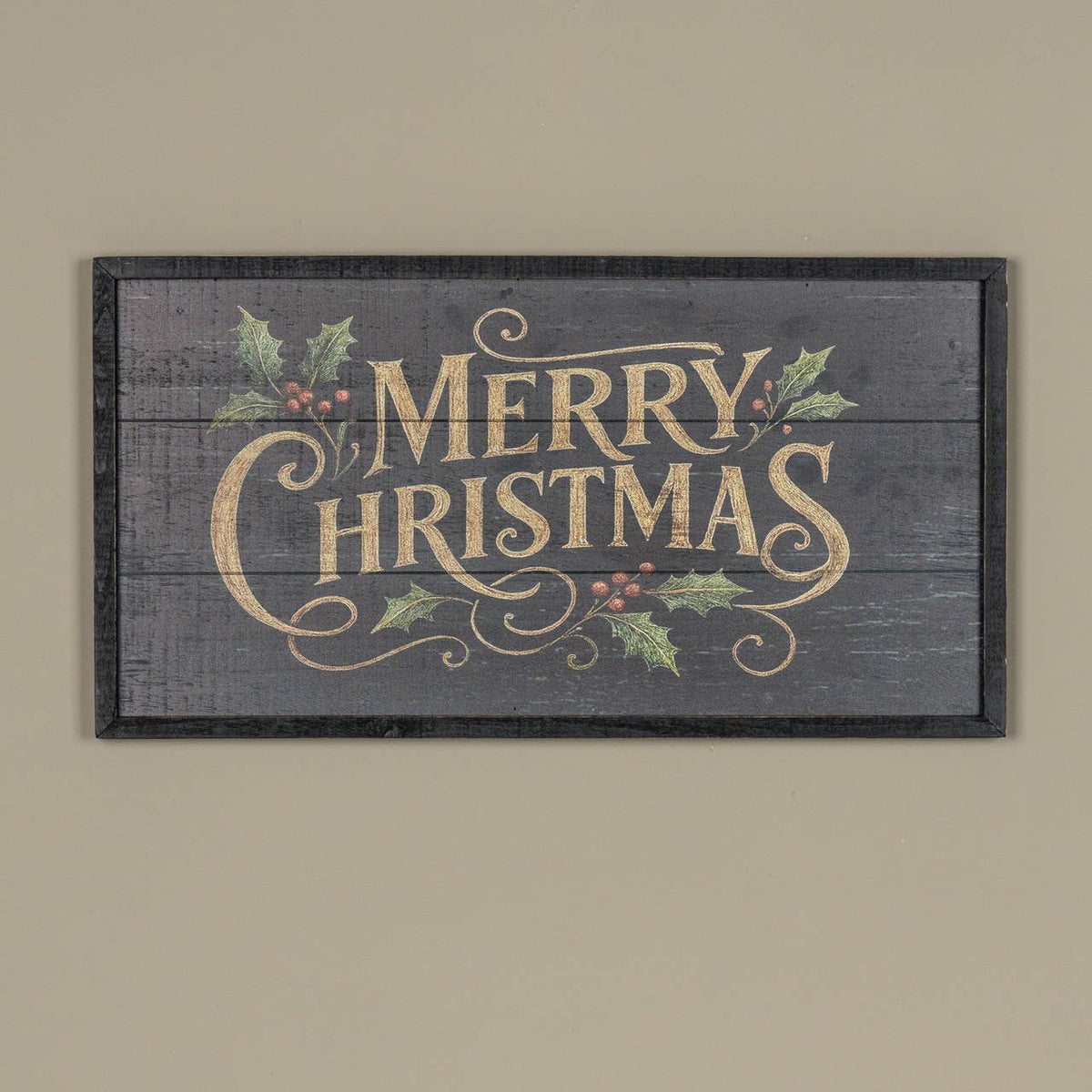 24" Merry Christmas Sign