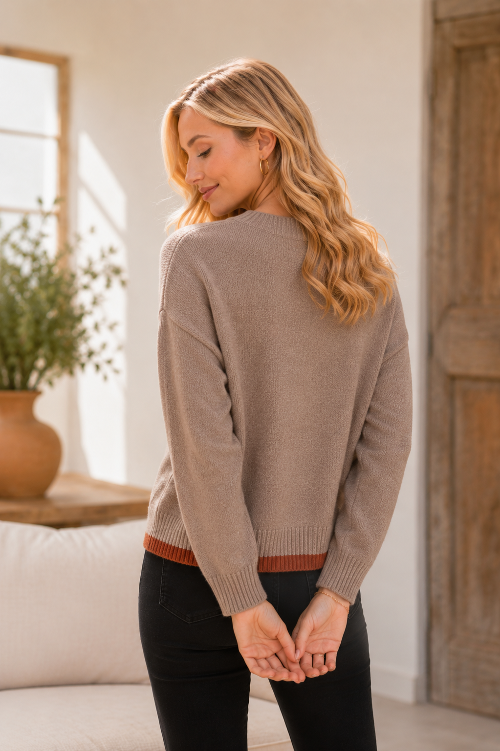 Floral Applique Cardigan