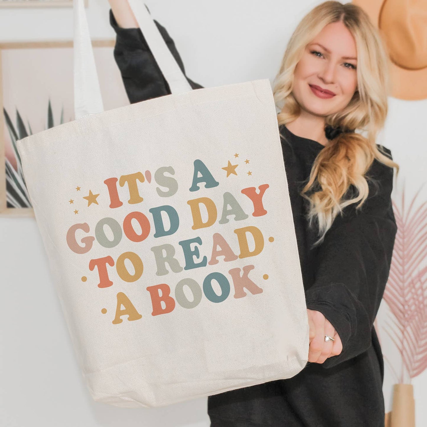 Good Day To Read A Book Tote Bag
