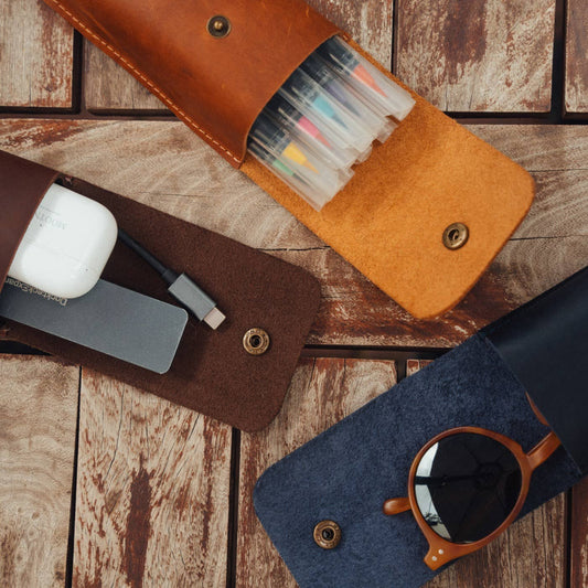 Protean  Leather Pouch