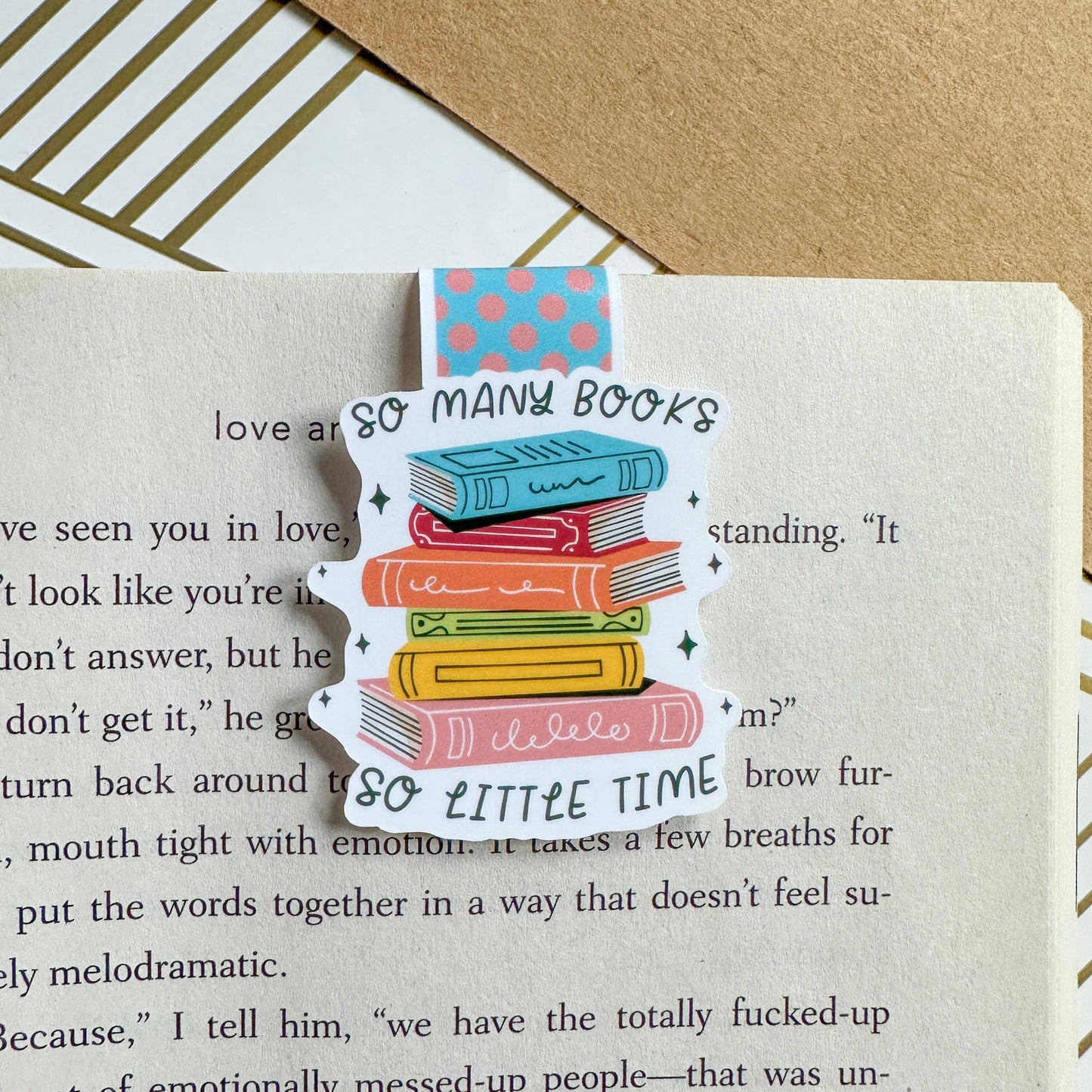 Magnetic Bookmark | So Many Book