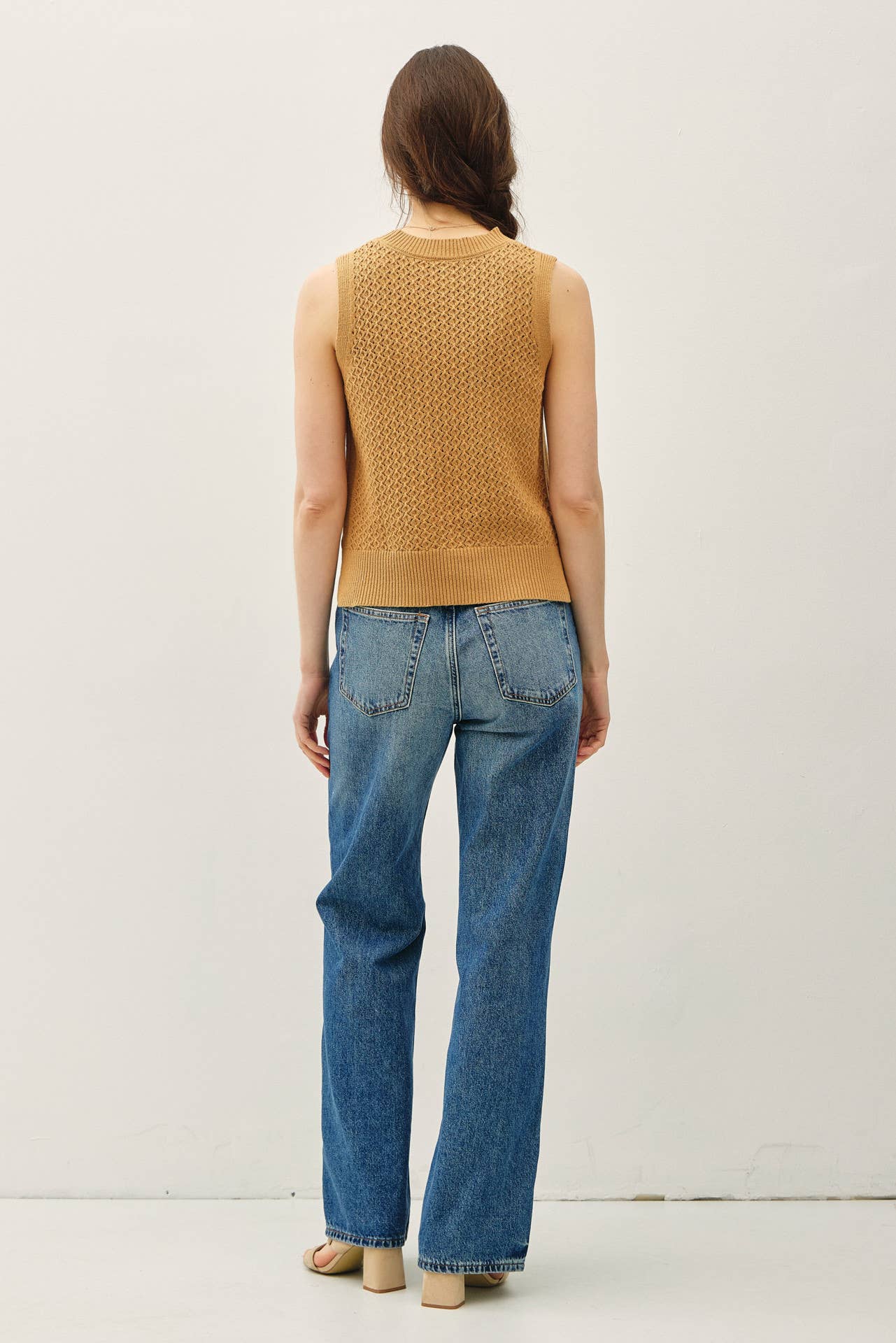 Sleeveless Knit Top