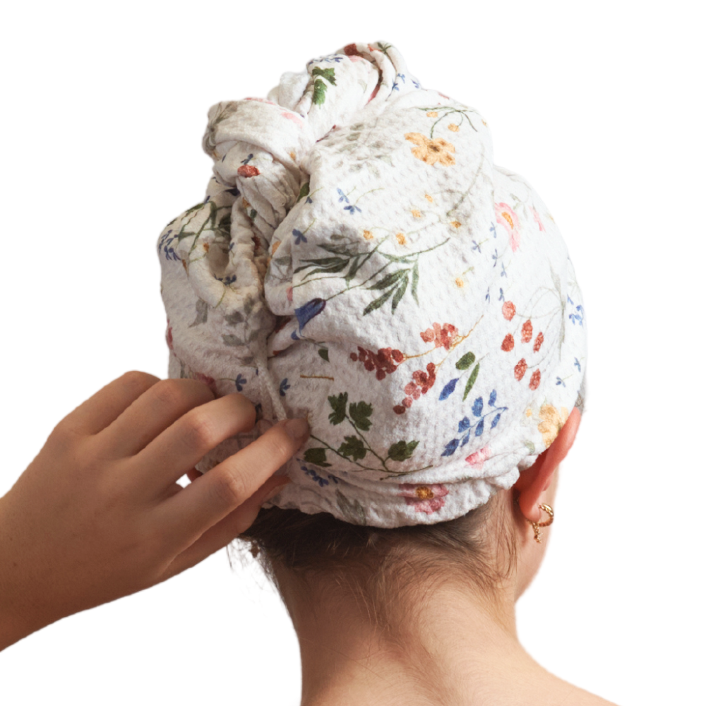 Hair Towel Wrap | Serenity Floral