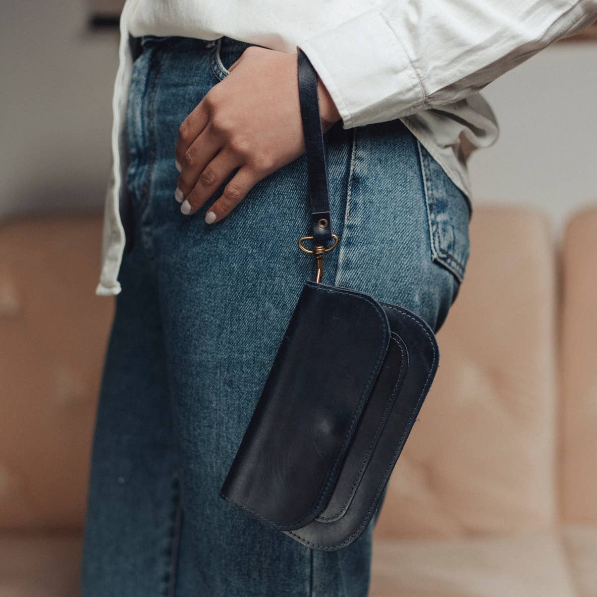 Wristlet Wallet | Sage