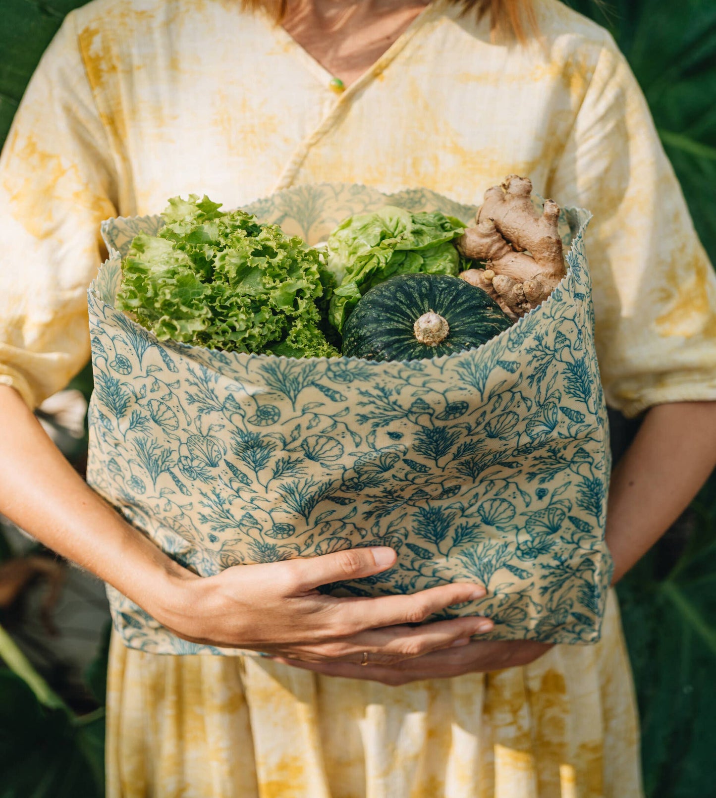Reusable Beeswax Bread Bag | Large