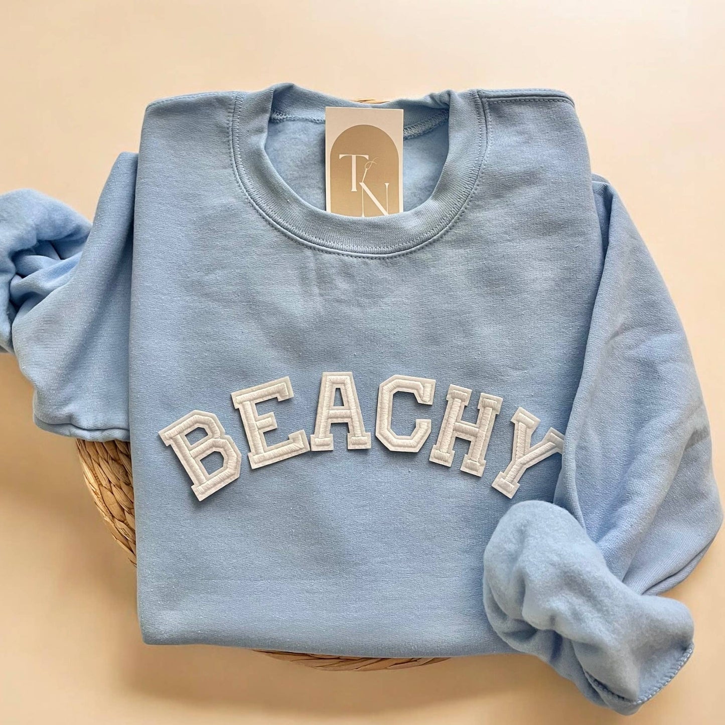 Beachy Sweatshirt | Light Blue
