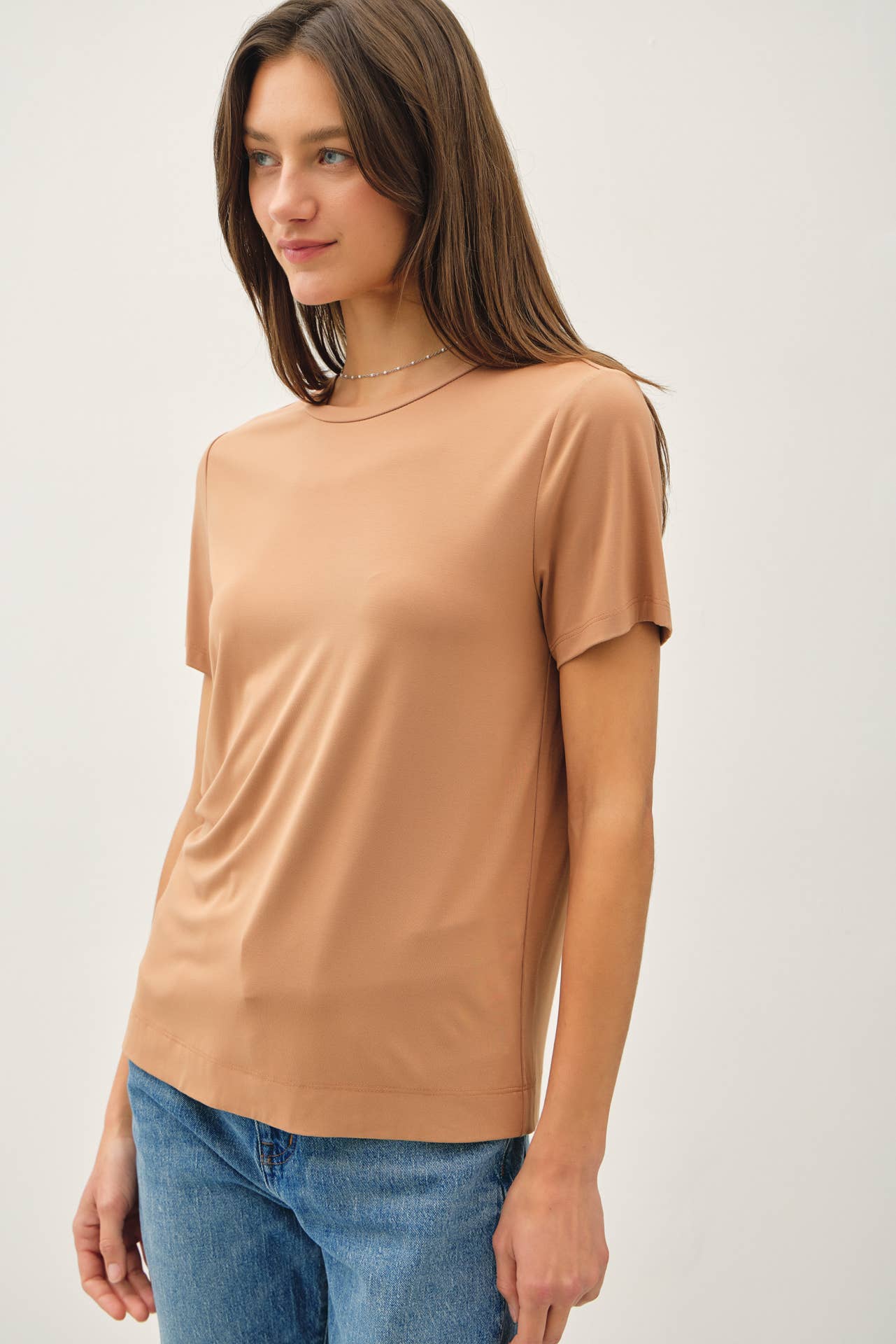 Bamboo Short Sleeve Tee | Cork
