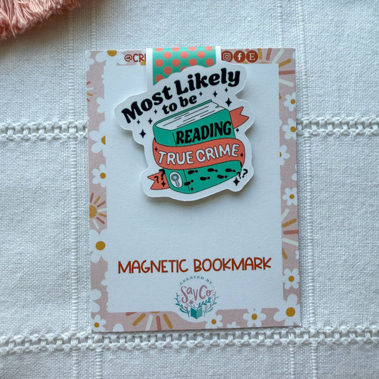 Magnetic Bookmark | True Crime