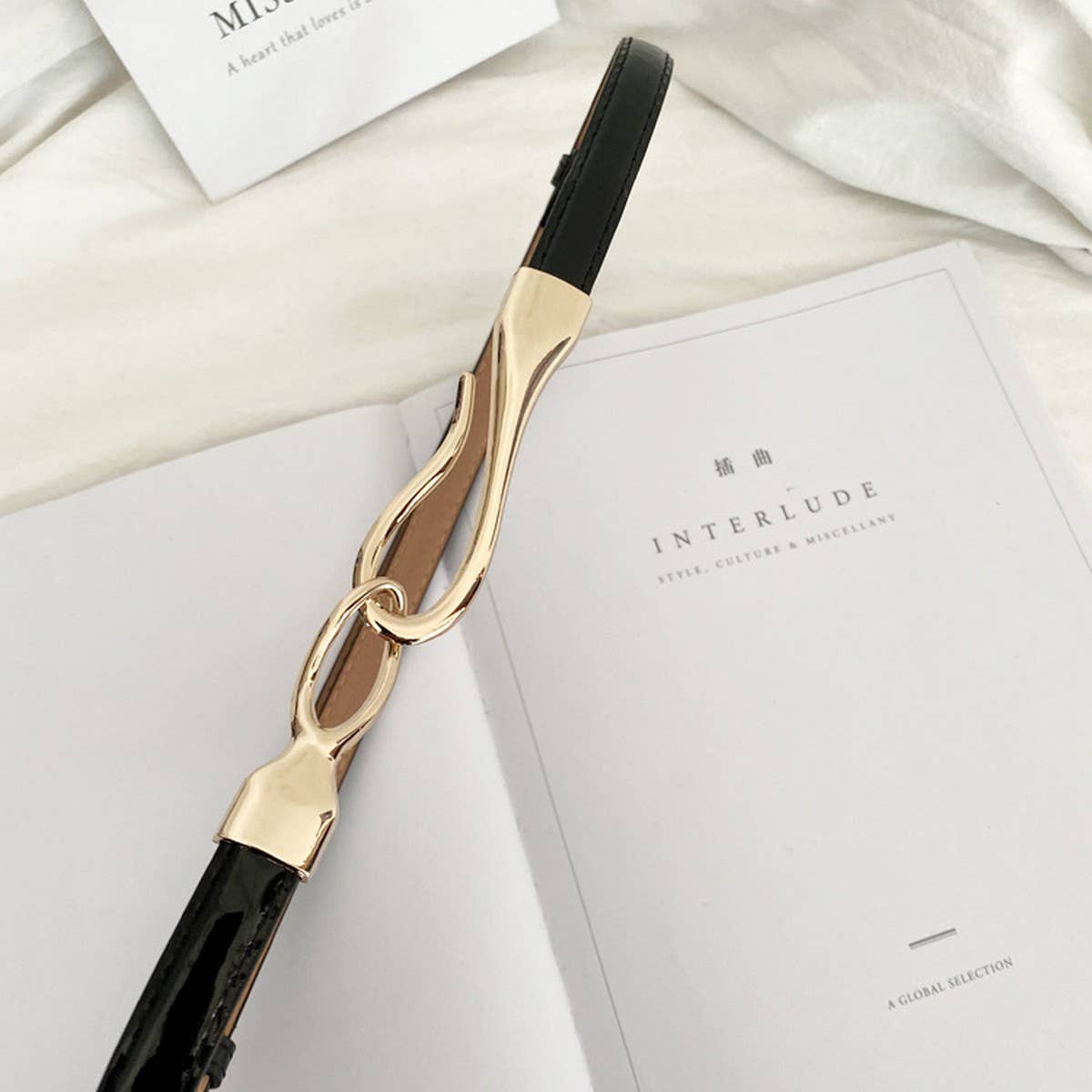 Thin Adjustable Belt